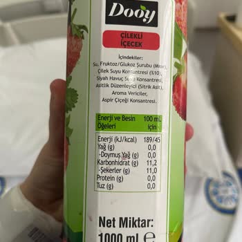 A101'den Aldığım Meyve Suyunda Pas Ve Küf Şoku