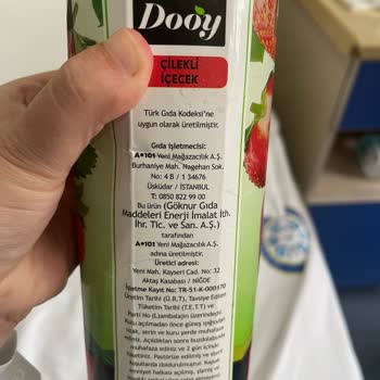 A101'den Aldığım Meyve Suyunda Pas Ve Küf Şoku