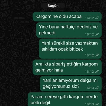 Sipariş Teslimatında Sürekli Erteleme Ve Güven Sorunu