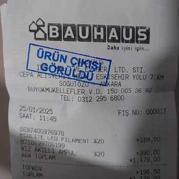 Bauhaus'ta Yüksek Fiyat Politikası Ve İade Sorunu