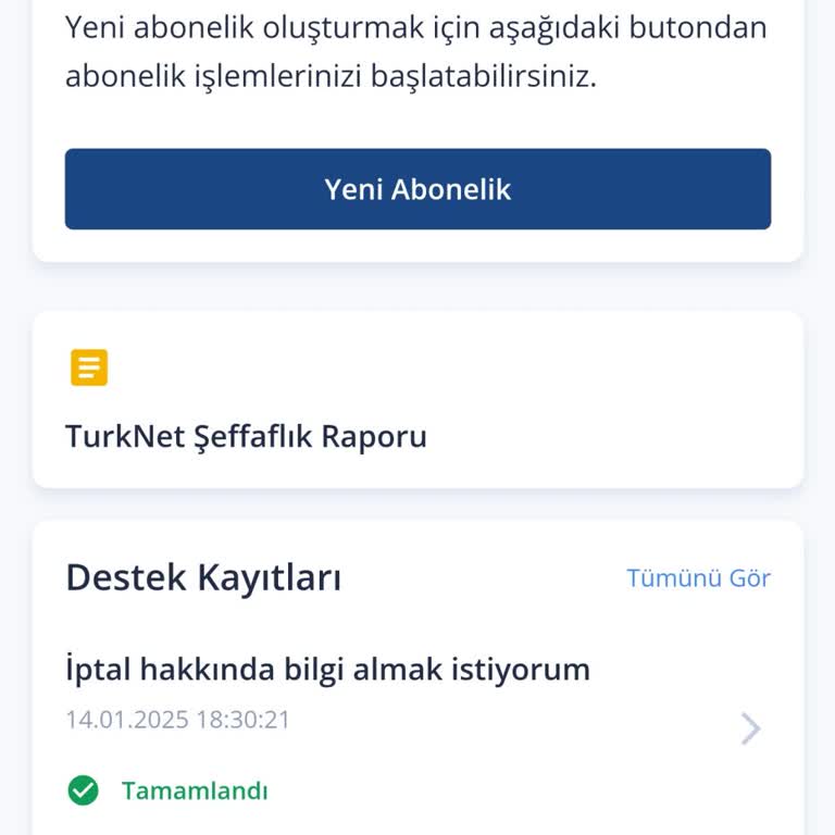 TurkNet Abonelik İptali Sonrası Yeni Abonelik Sorunlarıyla Mağduriyet Yaşıyorum