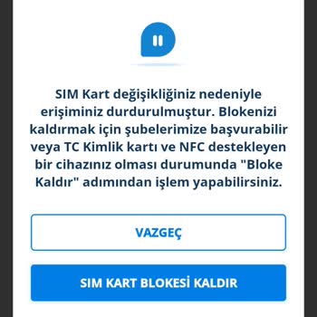 Sim Kart Blokesi Kaldırma Sorunu