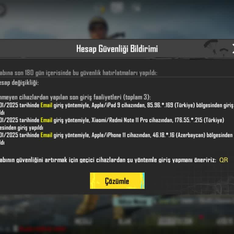 Satın Aldığım Hesap Başkasının Kontrolünde Ve Banlandı