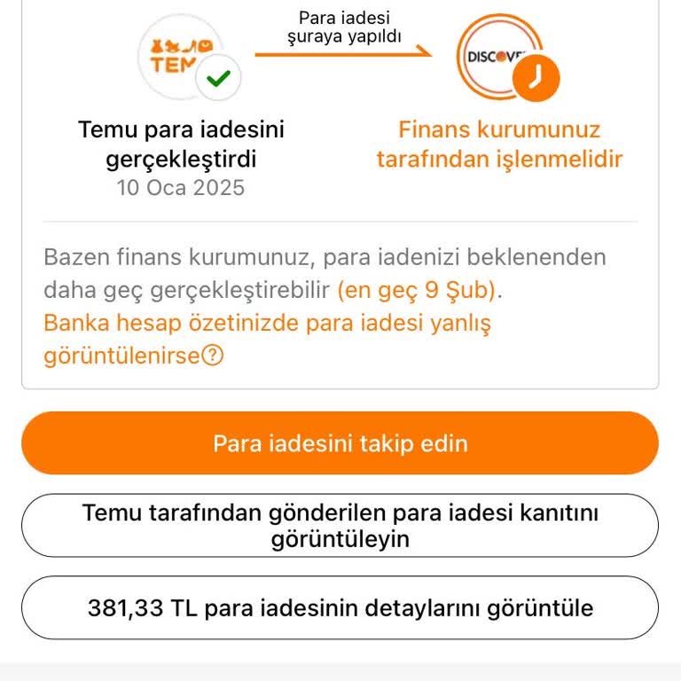 Para İadesi Sorunu: Temu Ve Banka Arasında Kayıp İade