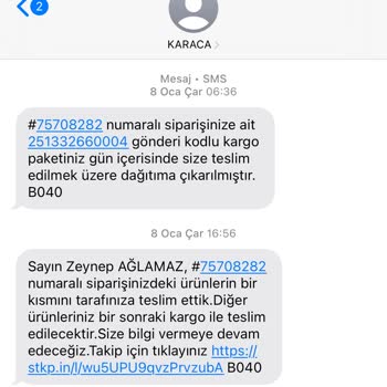 Eksik Ürün Ve İletişim Sorunlarıyla Karaca Hayal Kırıklığı