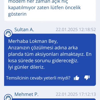 TurkNet Müşteri Hizmetleri Sorunu Çözemiyor