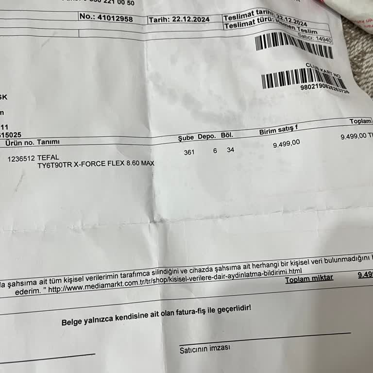 Tefal Ürünü: Beklentilerin Altında Performans