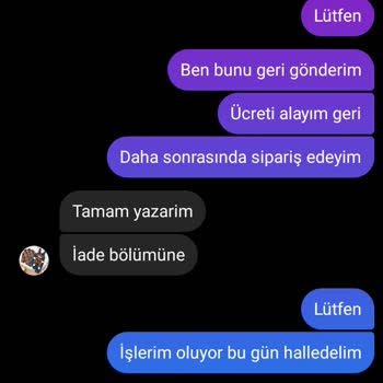 Yanlış Ürün Ve İade Sorunu: 1320 TL'lik Hayal Kırıklığı