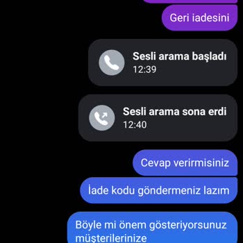 Yanlış Ürün Ve İade Sorunu: 1320 TL'lik Hayal Kırıklığı