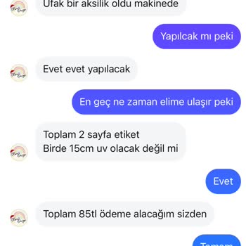Sipariş Sürecinde İlgisizlik Ve Anlaşılmaz Kargo Ücreti