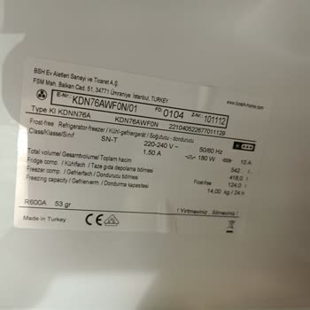 Bosch Buzdolabı Hayal Kırıklığı: Yiyecekler Bozuluyor