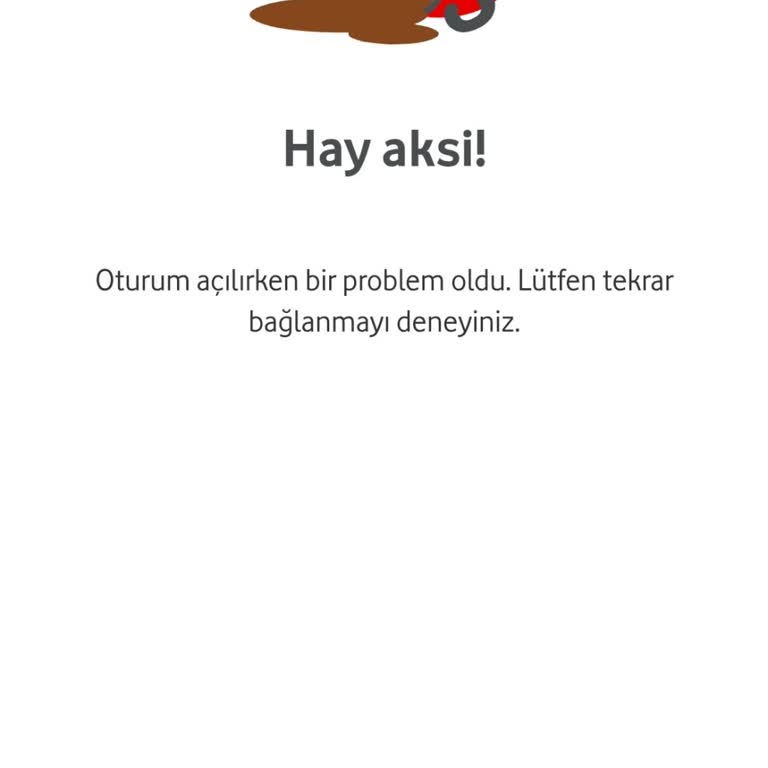Vodafone Hediye Çarkı Sürekli Hata Veriyor