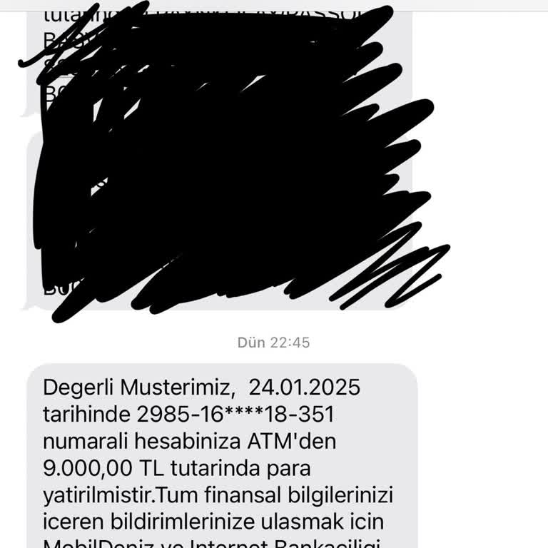 Denizbank ATM Para Yatırma Sorunu Ve Mağduriyet