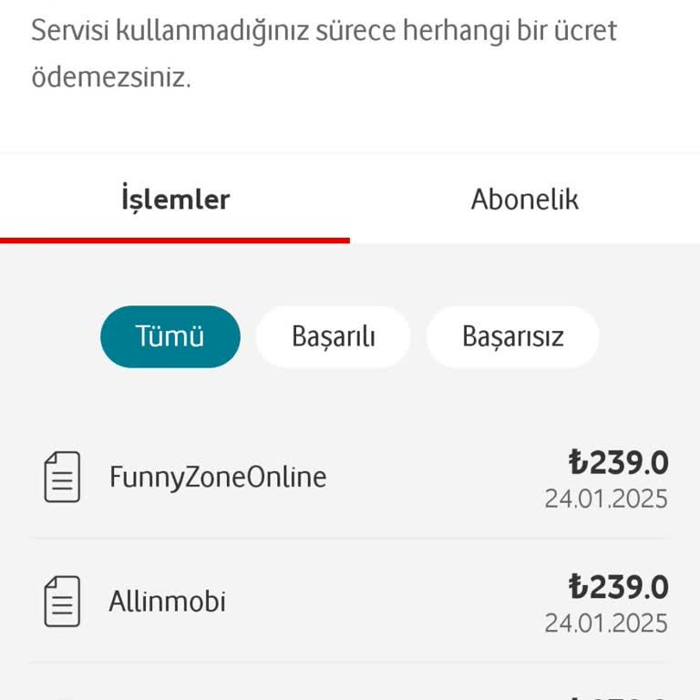 Bilgim Dışında Başlatılan Abonelikler Ve Haksız Ücretlendirme