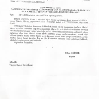İnternet Sorunu Çözülmeyen Müşteriye Cayma Bedeli Şoku