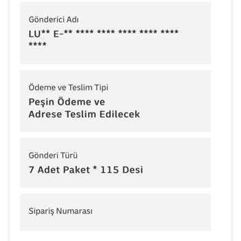 Kayıp Ürün: MNG Kargo'da Merzifon'da Takılı Kalan Paket