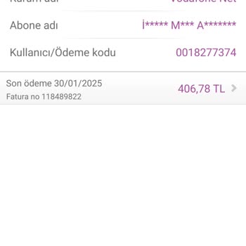 Vodafone Net Altyapı Sorunu Ve Haksız Ücret Talebi