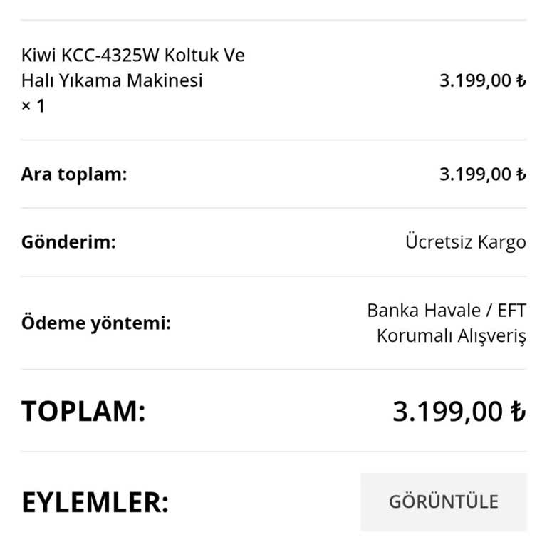 Evceyizim.com'dan Aldığım Ürün Gönderilmedi Ve İletişim Kurulamıyor