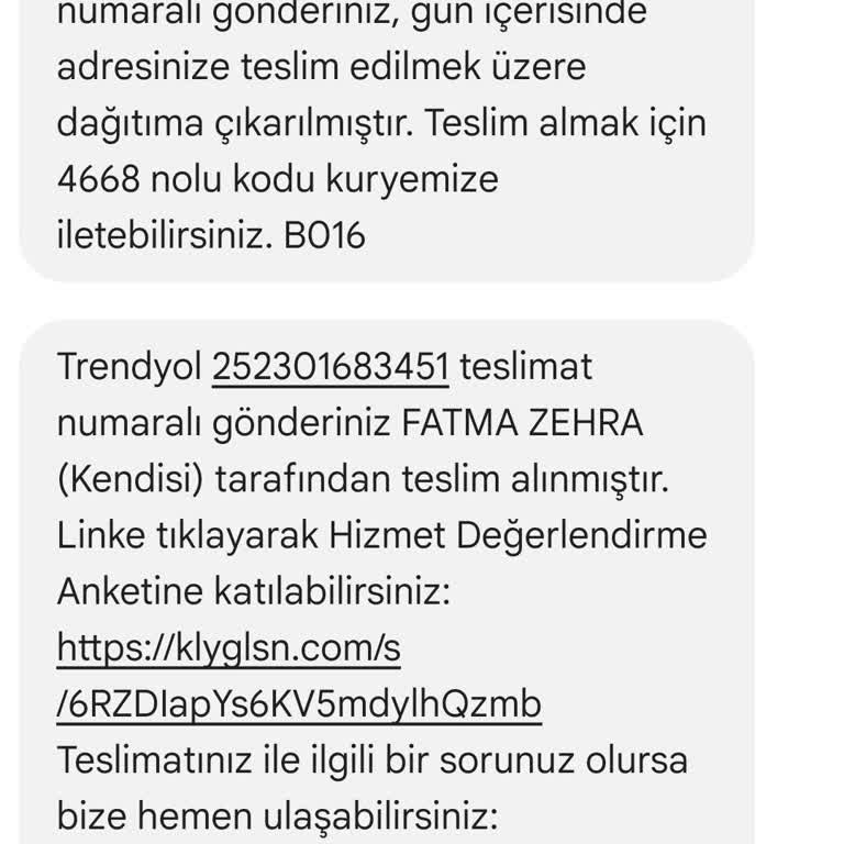 Kayıp Kargo Ve Yanıltıcı Teslimat Bildirimi