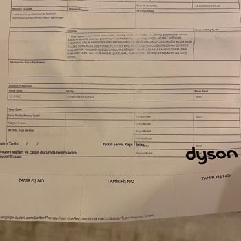 Dyson Gen5detect: Tamir Edilmeden Geri Gönderildi