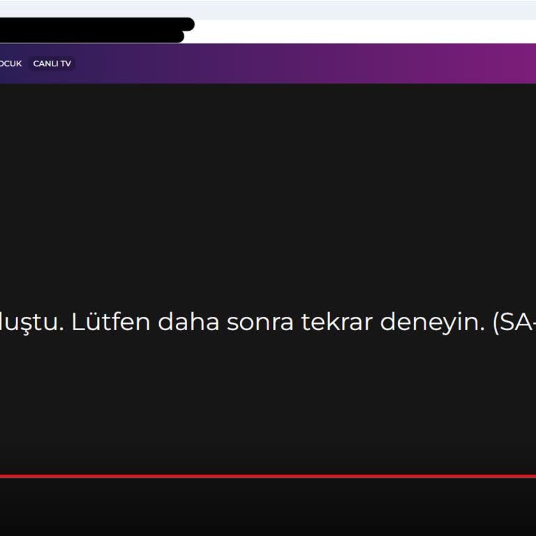 Bein Sports Kanalları Erişim Sorunu