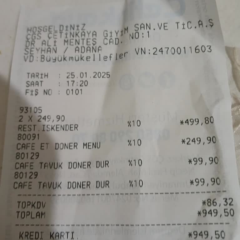 Adana Çetinkaya Çarşı AVM'de Hijyen Ve Tazelik Sorunu