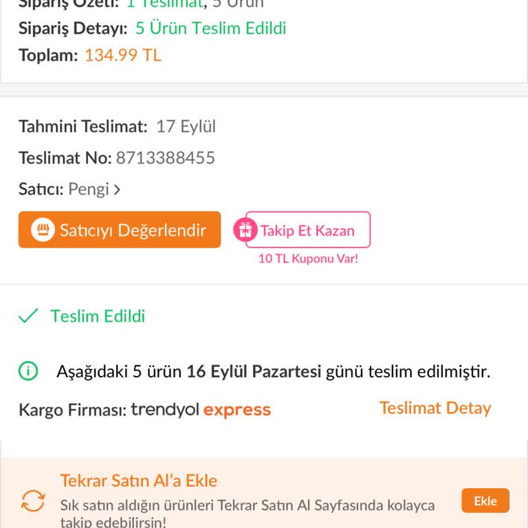 Pengi Eksik Gönderilen Ürünler Ve Yetersiz Müşteri Hizmetleri