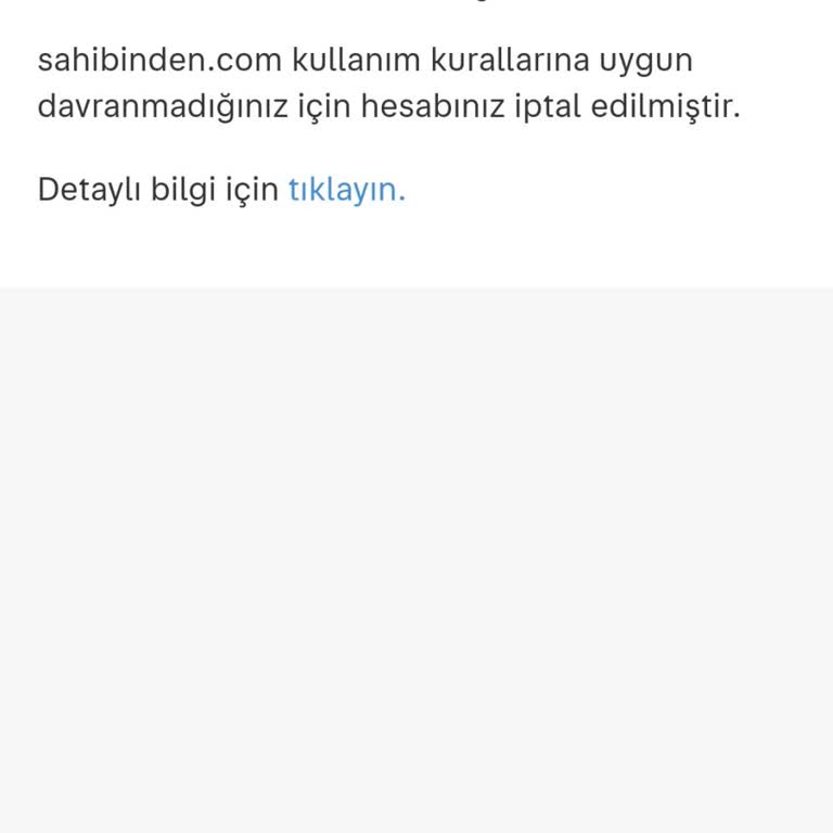 Güvendiğimiz Platformun Keyfi Üyelik İptali