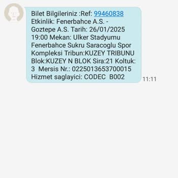 Yanlış Üyelik İptali Sonrası Kaybolan Bilet