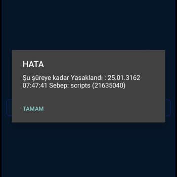 Haksız Oyun Hesabı Kapatılması