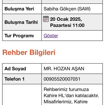 Rehbersiz Mısır Turu Hayal Kırıklığı