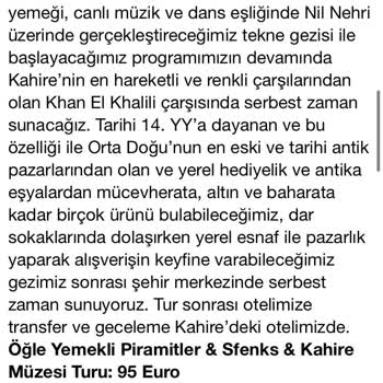 Rehbersiz Mısır Turu Hayal Kırıklığı