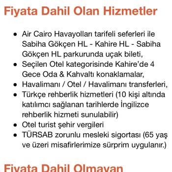 Rehbersiz Mısır Turu Hayal Kırıklığı