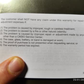 Casio G-Shock Saatin Kordonunda Beklenmedik Lekeler