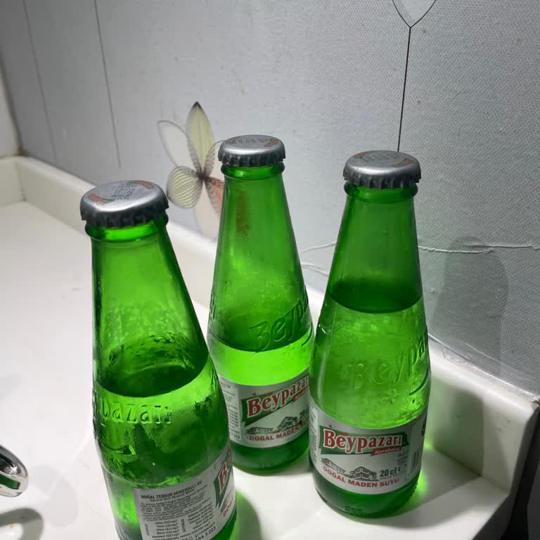 Beypazarı Sodası Şişesi Yarım Çıktı Hayal Kırıklığı