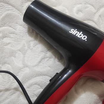 Sinbo Saç Kurutma Makinesi Elimde Patladı