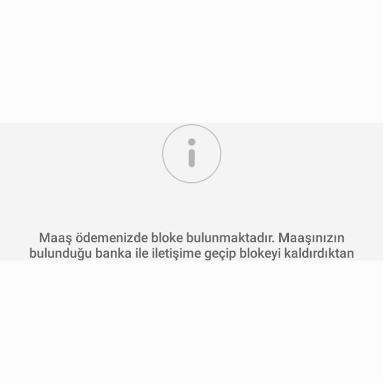 Emekli Maaşına Haksız Bloke Koyulması