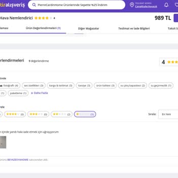 N11 Tehlikeli Ürün: Kumtel Sıcak Hava Nemlendirici Yangın Riski!