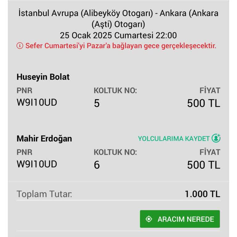 Yeni Lider Turizm İle Kötü Deneyim: Bilet İadesi Ve Değişim Sorunu