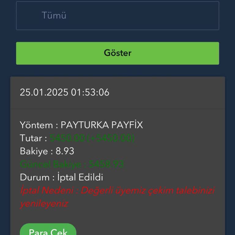 Betgaranti Çekim Sorunları