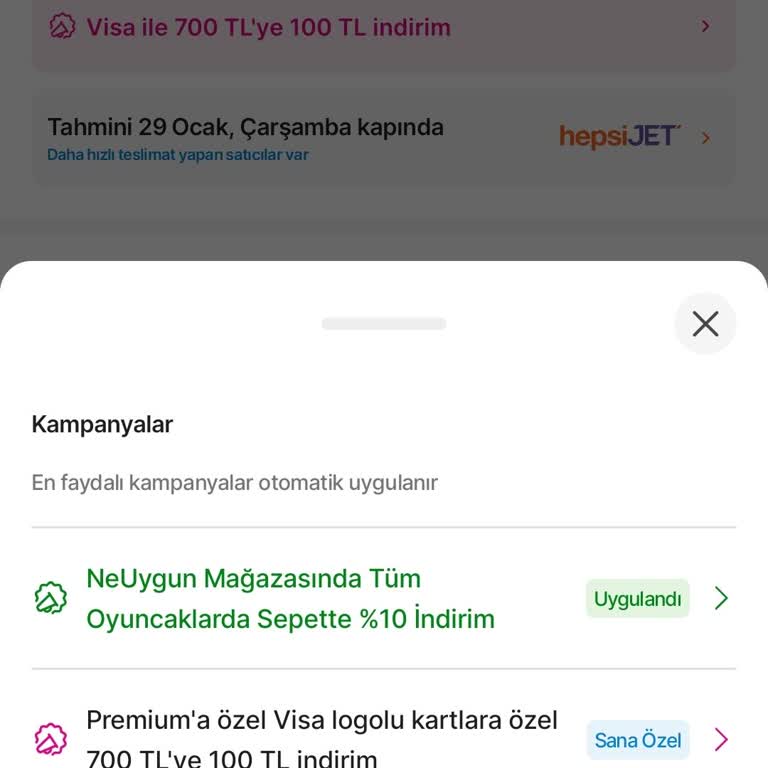 Hepsiburada İndirim Kampanyası Hüsranı