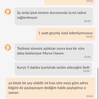 Trendyol Yemek: Geç Teslimat Ve Kötü Müşteri Hizmeti