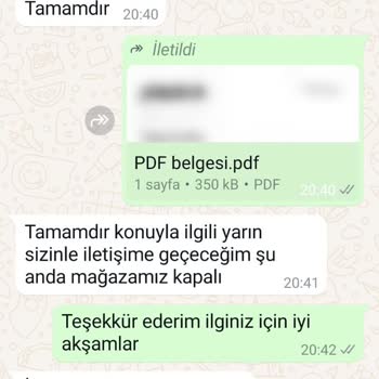 Sipariş Verdim, Ürün Ortada Yok!