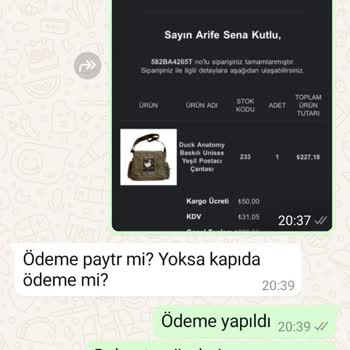 Sipariş Verdim, Ürün Ortada Yok!