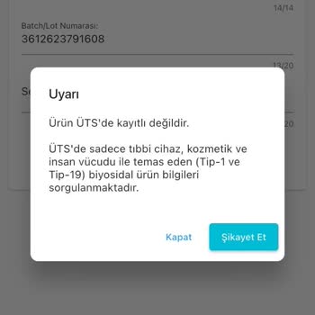 Sahte Ürün Şüphesiyle Karşı Karşıya