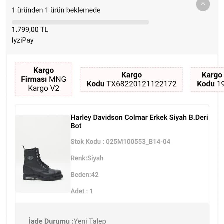 İptal Edilen Siparişin Ücreti Hala İade Edilmedi