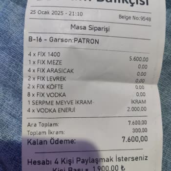 Ankara Bodrum Balıkçısı'nda Fahiş Fiyat Ve Kötü Hizmet