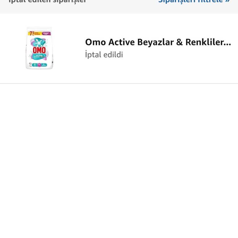 Amazon'dan İptal Edilen Deterjan Siparişi Mağduriyeti