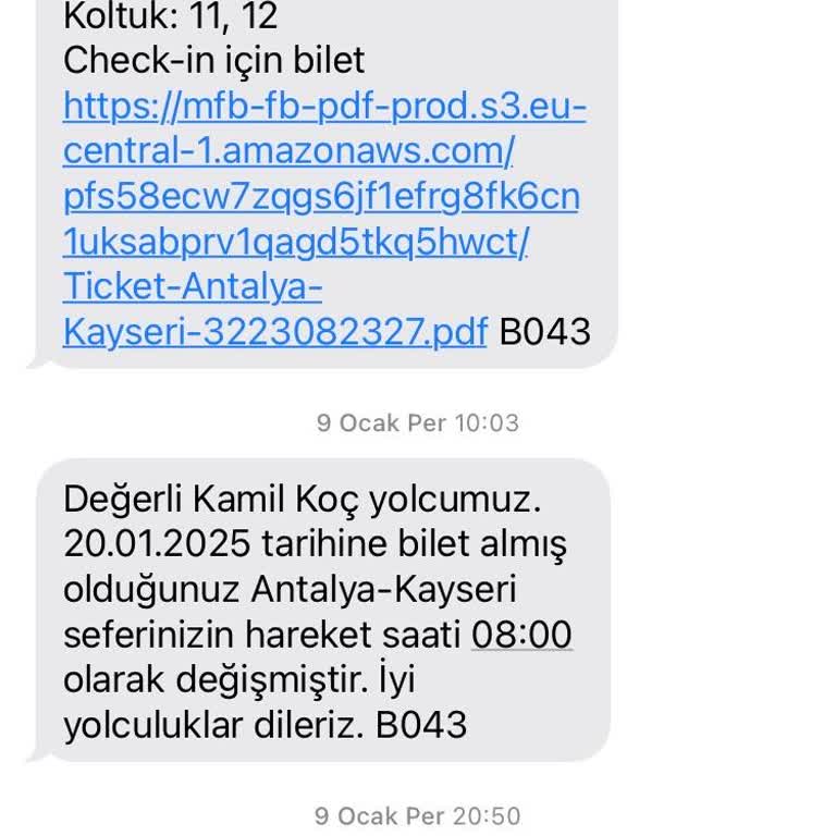 İptal Edilen Biletin Ücreti Hala İade Edilmedi