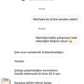 Bozuk Ürün Ve İade Reddi: Gardrops'ta Hayal Kırıklığı